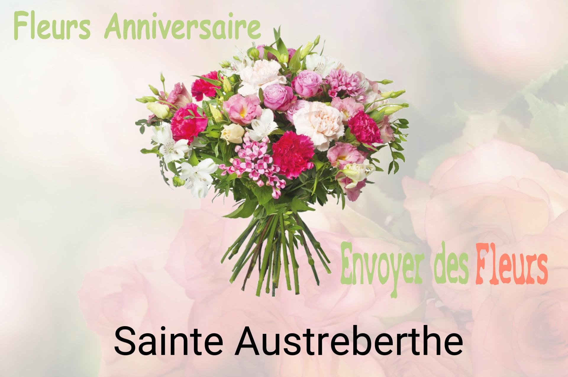 Bouquet de fleurs d’anniversaire livré à Sainte-Austreberthe
