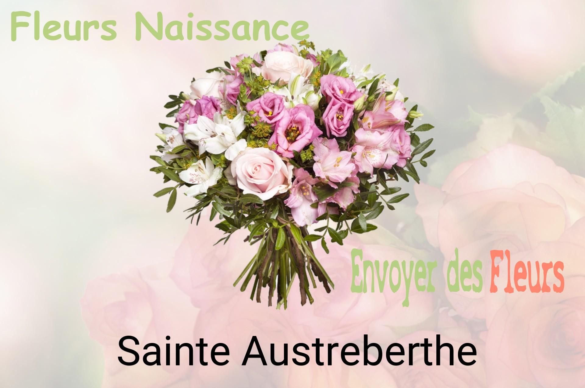 Bouquet de fleurs de naissance livré à Sainte-Austreberthe