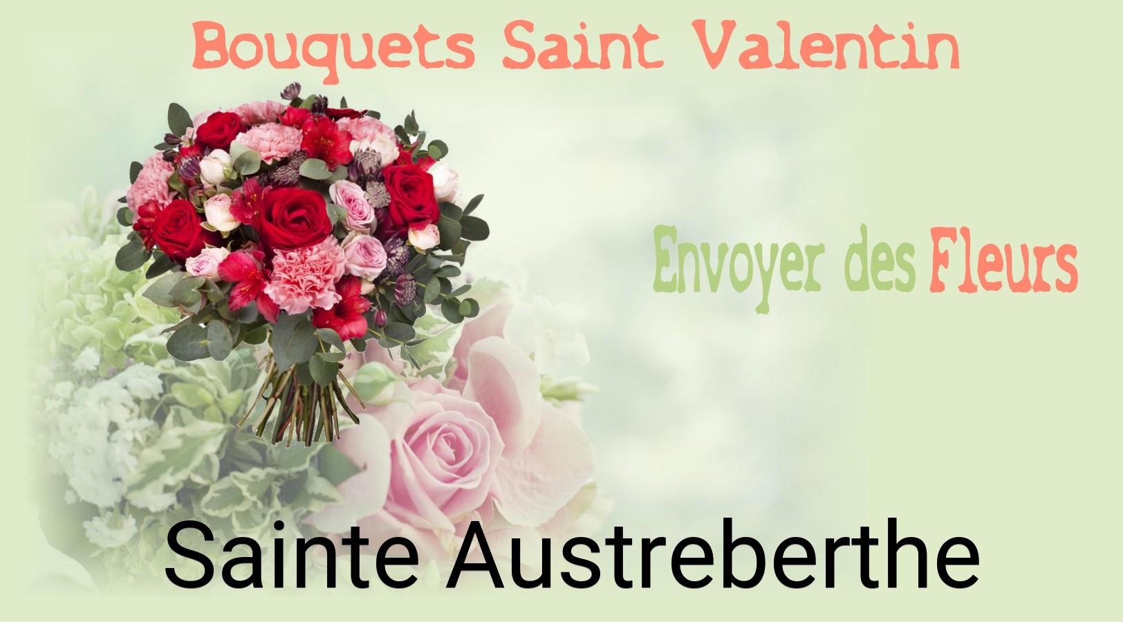Roses de Saint-Valentin livrées à Sainte-Austreberthe
